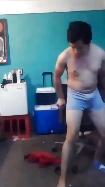 Jesus in boxer touching his penis compilation
