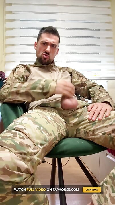 Ex Military Jerking off and Playing with Pocket Pussy