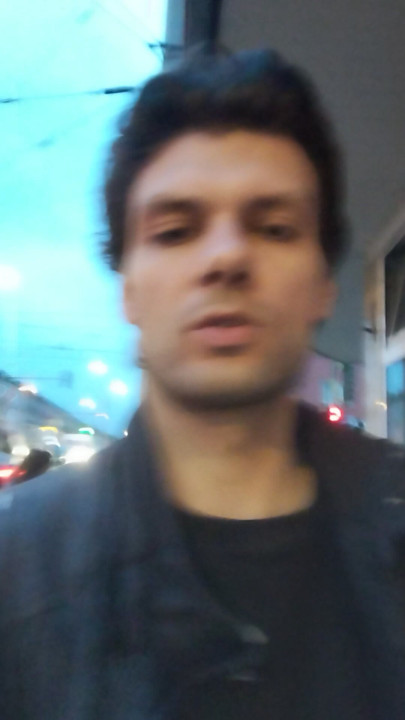 Selfie-Video ao ar livre em Essen-Altendorf: 2