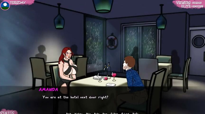 Lust Town - เกมเพลย์ - สวมบทบาท - แม่น่าเย็ดเย็ดหลังเดต