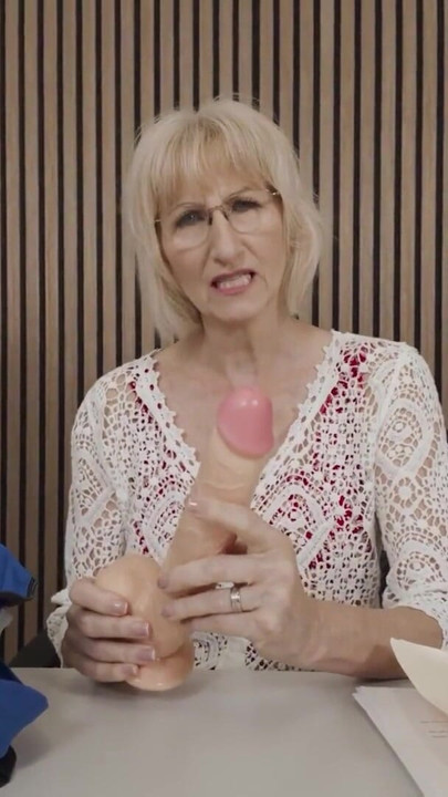 Busty Mature GILF Teacher Morgan Shipley Wants to See You in Her Office | Clip 1