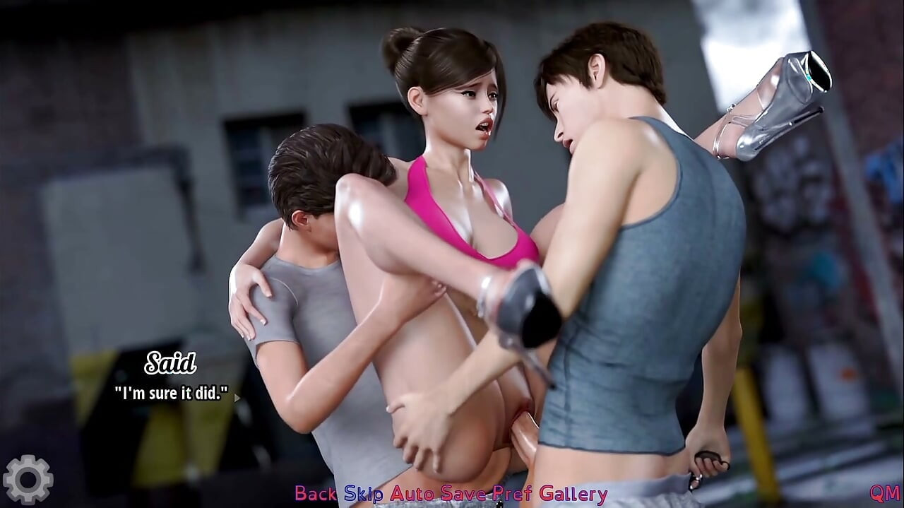 Asian Girl Get Fucked by Boyfriend and Ex
