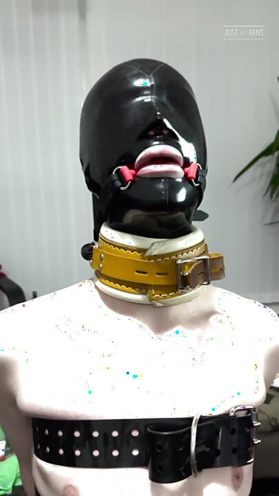 Twink on the Kneeler Is Stroked Over and Over