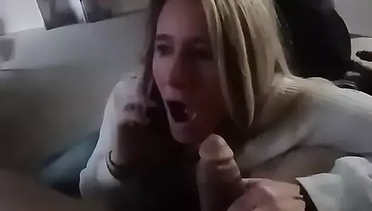 Slut On Phone Sucking Dick Talking To Sister