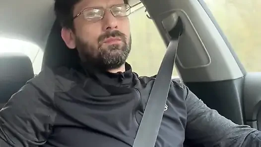 Sie konnte es kaum erwarten - MILf blowjob &handjob während der fahrt - öffentlicher auto-sex kingyordanov
