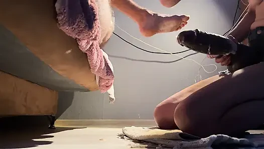 He and she, the wife dominates