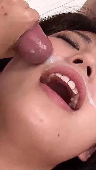 Facial Bukkake Gangbang for Japanese Teen by old Guys after Rimjob in uncensored JAV | Clip 3