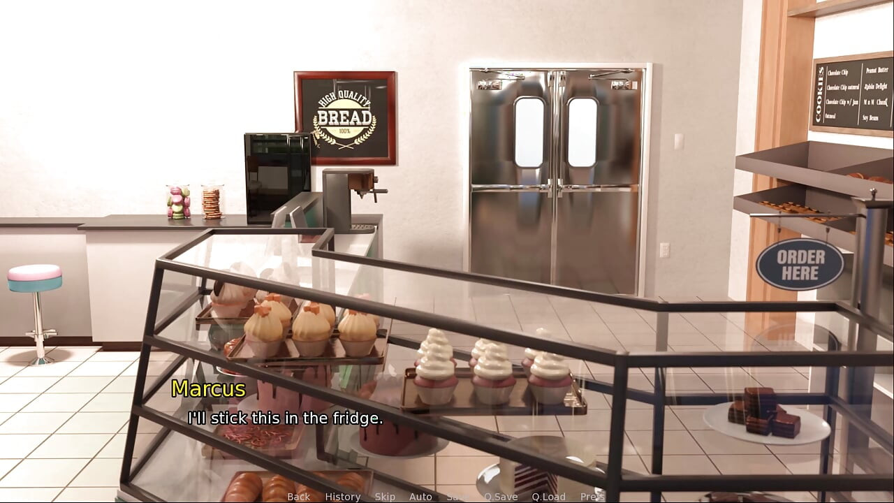 Baking dengan coklat 17 Ladesha Berpakaian Sebagai Pembantu rumah