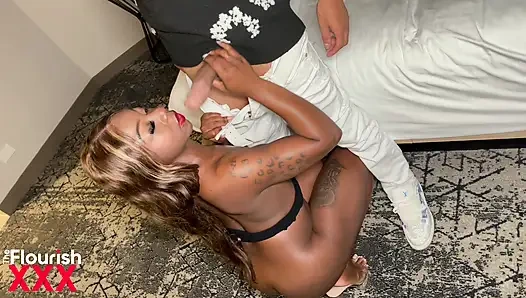 Trailer Queen Lola Black's fiery night with Lawson Jones