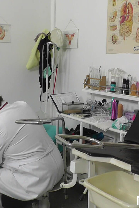 Mature gyno spot - Fake doctor secretly records gyno exam of good looking granny with big tits