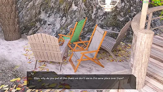 Tk8000'in balayı adası - üvey kız kardeşim ve üvey kız kardeşim döl değiştiriyor