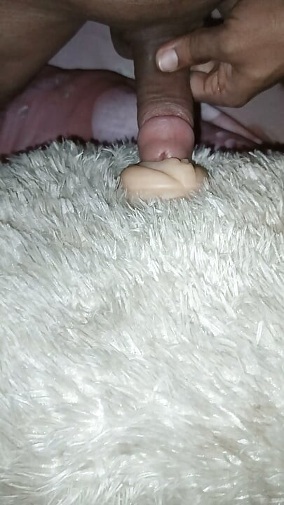 Fucking my doll pusssy