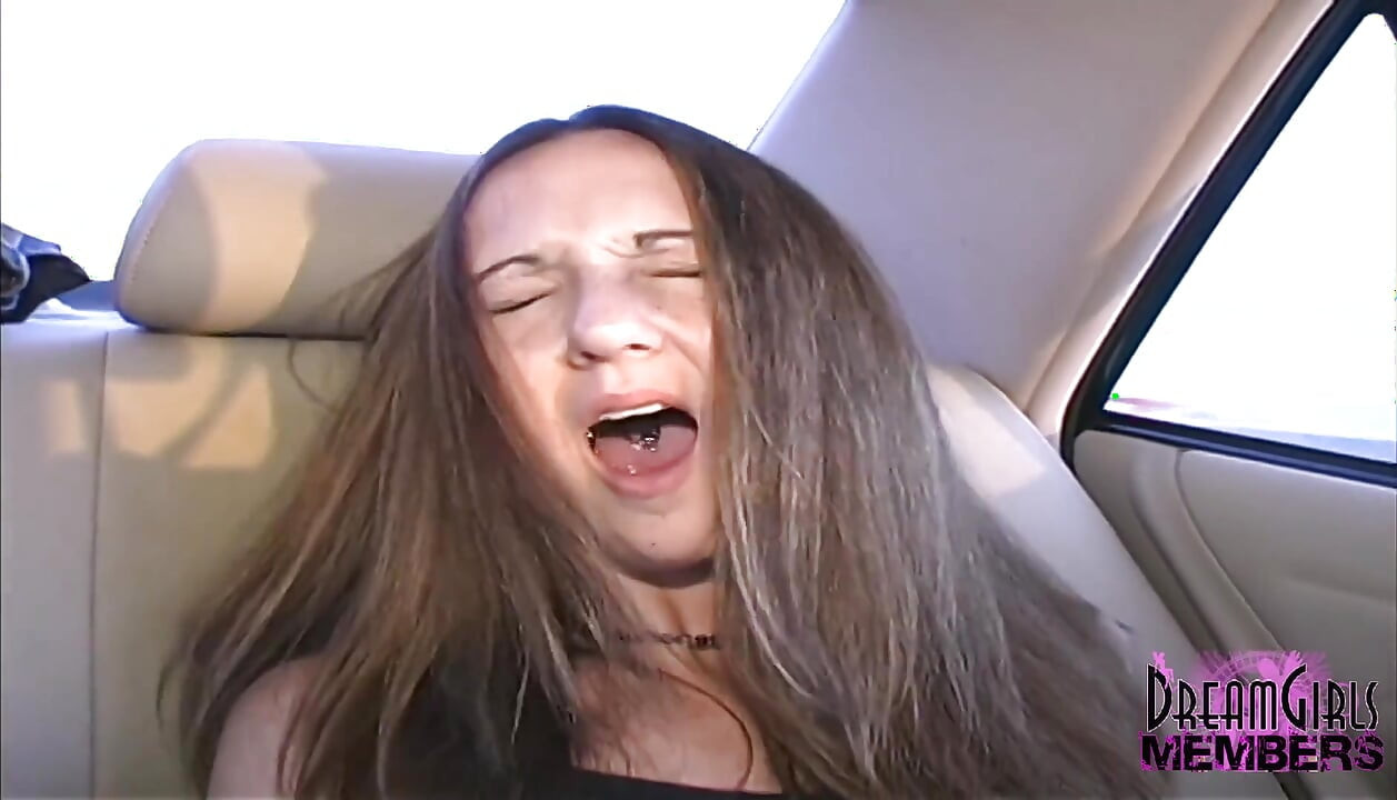 She gets off uncontrollably in my back seat