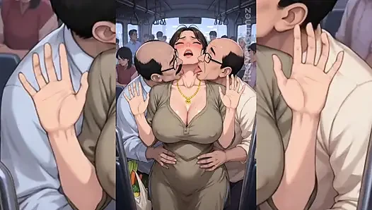 Cewek nakal India dientot habis-habisan sama pria tua yang bejat di dalam bus - bagian 1