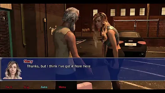 Ofis karısı #9: Stacy oyuncağıyla oynuyor