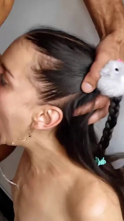 Amateur 18yo Tiny Latina Slut Drooling Blowjob & FaceFucked Hard Against The Wall | Clip 1