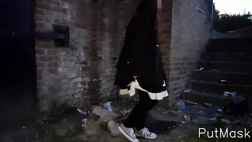 Fat British Girl Pissing In Public