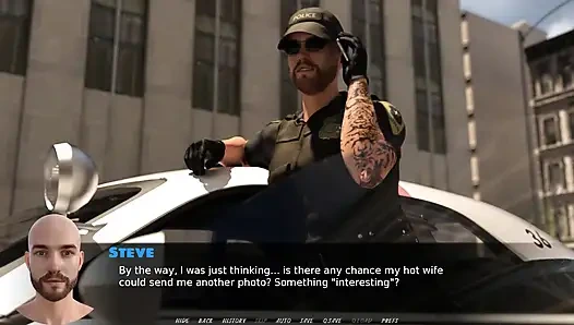 Exciting games: the girl got caught doing a blowjob and got covered her face with a huge cum load in the car ep 10