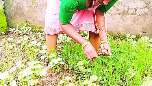 Village Forming Maid Secretly Fuckung Land Owner with Telugu Dirty Talk