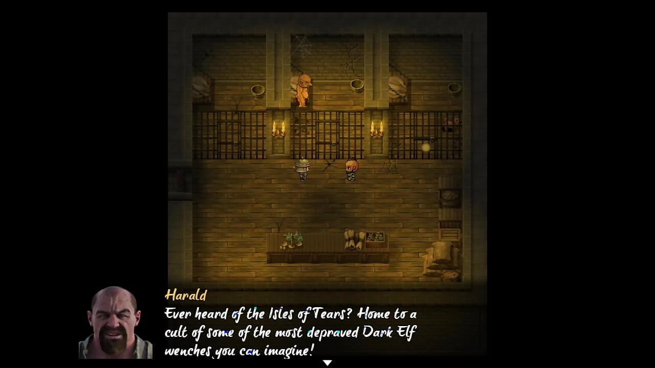 オークの女の子が私の大きなチンポの中で震えている