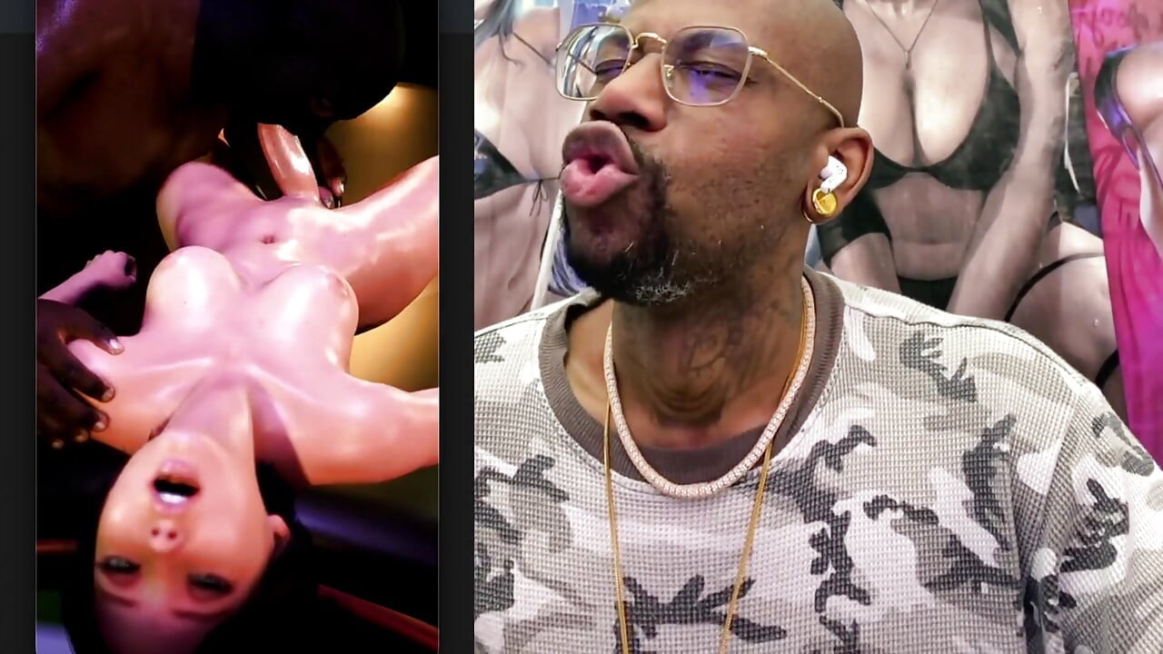 ควยใหญ่ผิวดํา Gooner เย็ดควยสาวข้ามเพศตัวเล็กน่ารัก