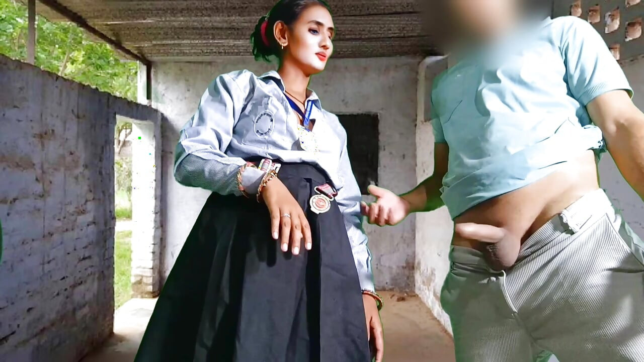 indian First day newly student . desi beautiful girl sex with CLASSMATES in classroom