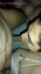 Pakistani aunty sucking Dick
