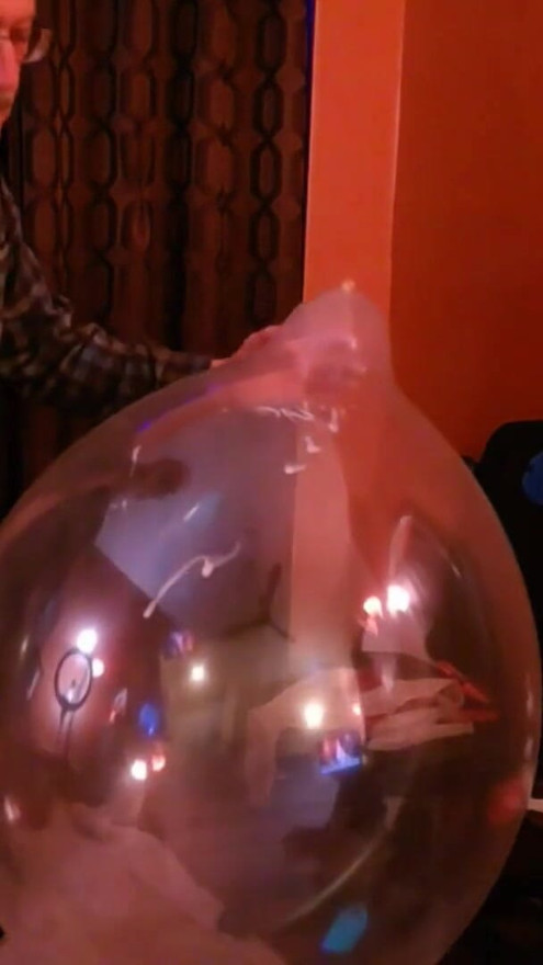 152) Three Big Round Balloons Popped by Looner Daddy | Clip 2