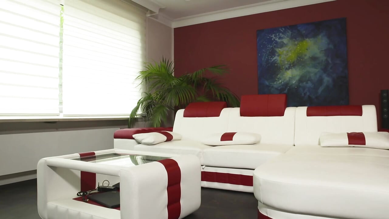 Small tits blonde fucked in her shaved tight pussy