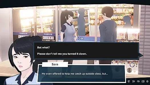 Şenlikli bir aşk otel hikayesi hentai anime oyunu - bölüm 7