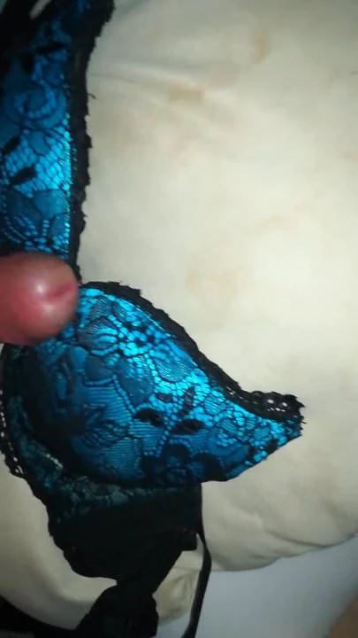 Playing friend's gf bra