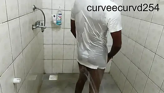 We Got Wet Twerked Sucked and Fucked: Bathroom Romance