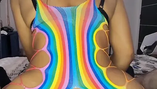 First Anal for this cute asian slut.