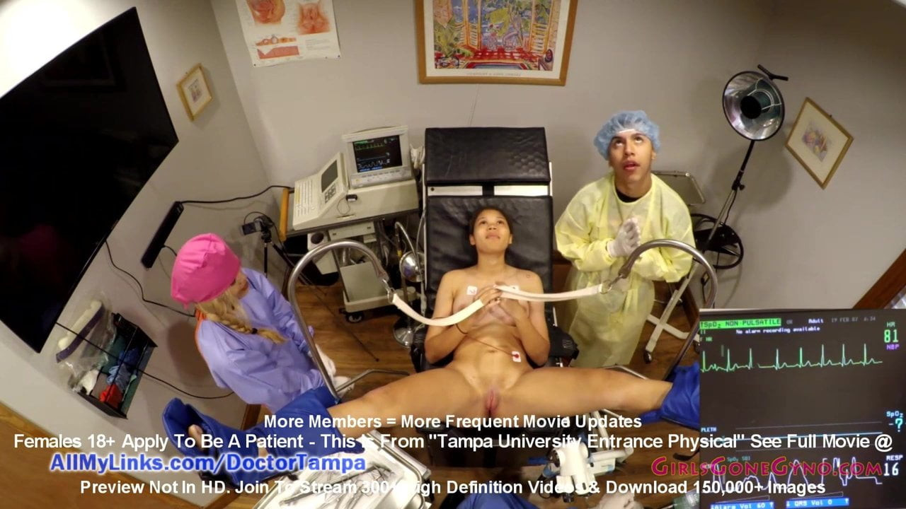 Michelle Anderson’s Boyfriend Watches Gyno Exam By Doctor Tampa