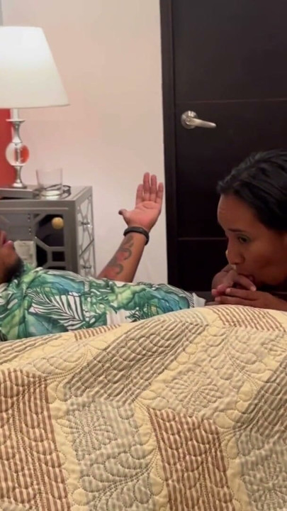 Fucking a college girl next to my wife, English captions | Clip 1