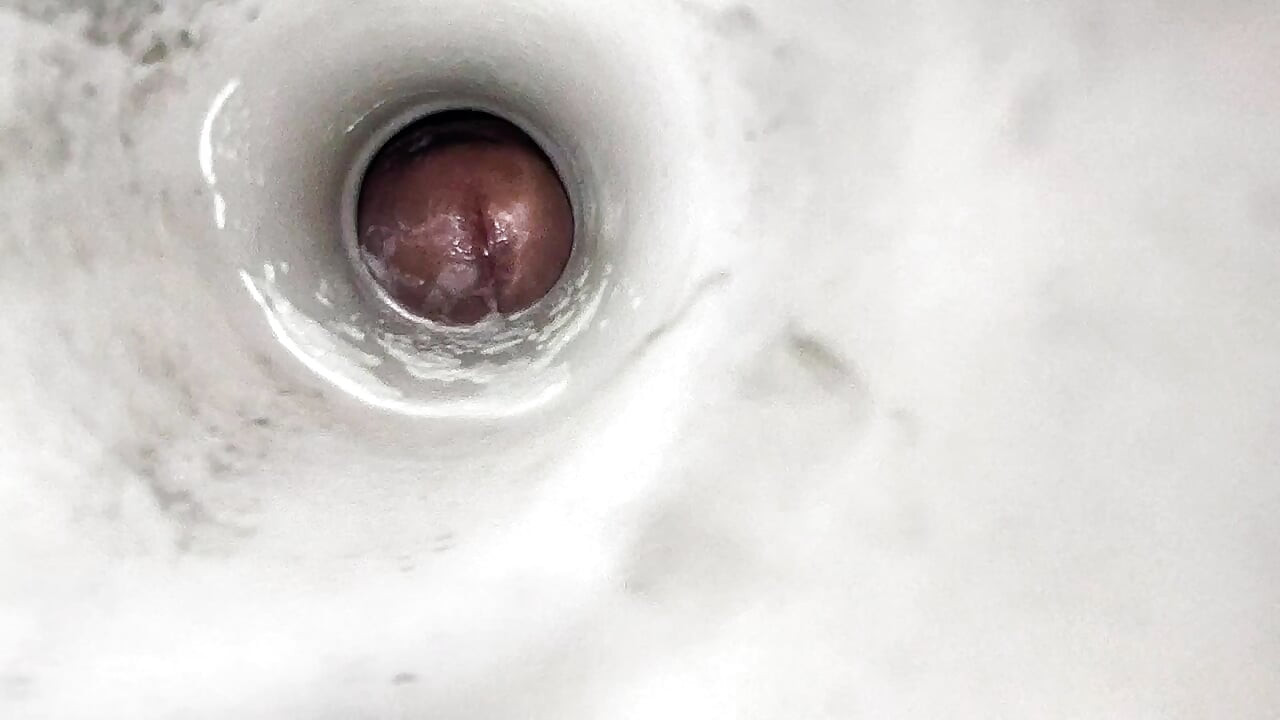 CAMERA INSIDE THE VAGINAL PIPE: A LOT OF EJACULATION IN THE VAGINAL PIPE! ASMR BEST 4K YOUNG MAN SPERM SQUIRT