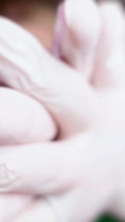 Compilation of ASMR videos: hottest gloves fetish (Arya Grander)