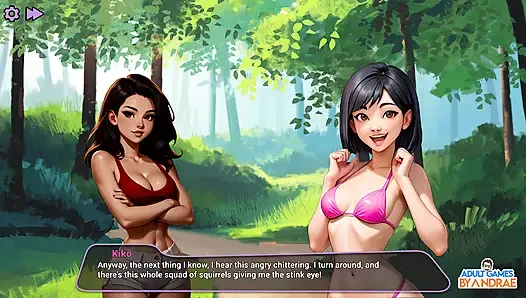 EP2: Fap Adası oyunu yok - Julie ve Tatiana'nın ormanda keşfedilmesi