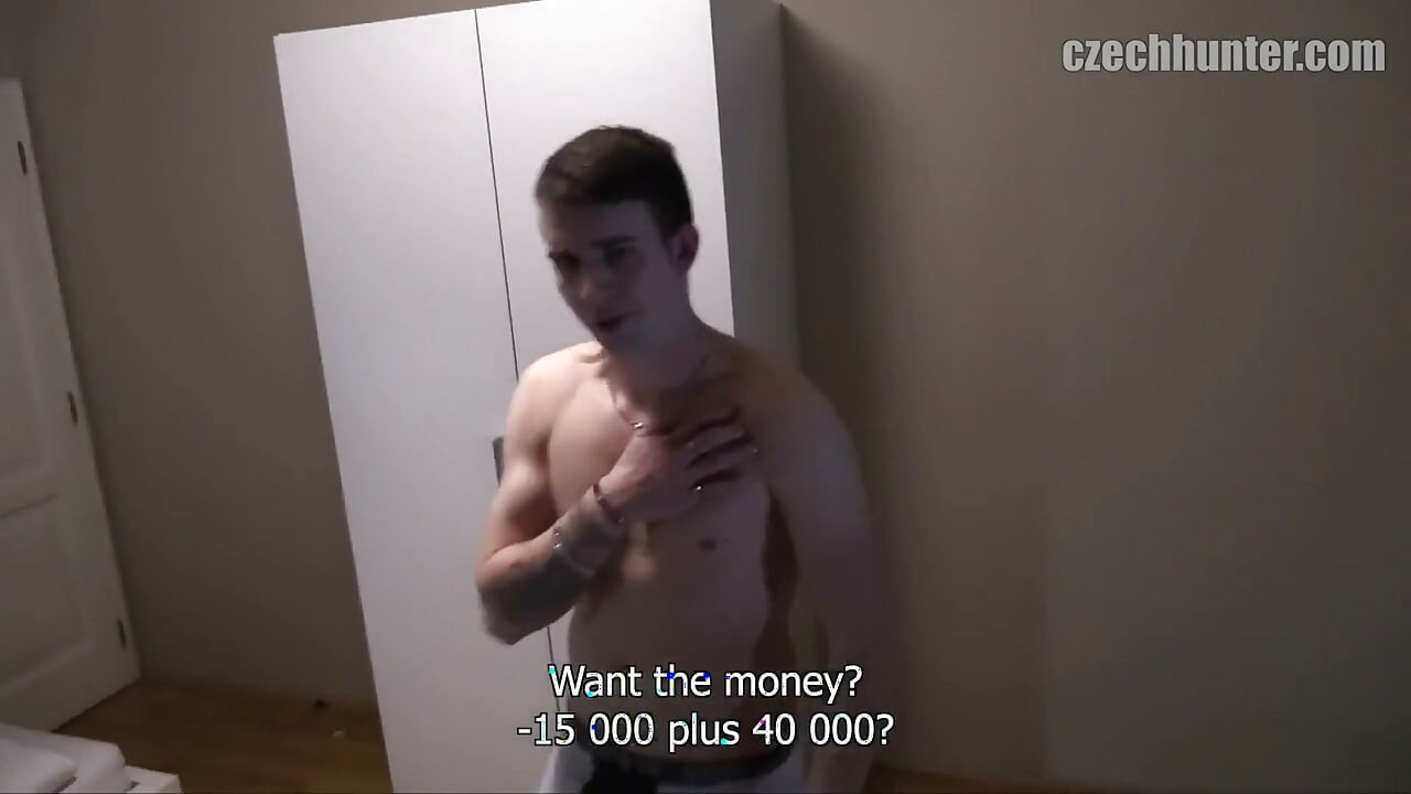 Czech Hunter - Gas Station Hitch-hiker Gets Convincing Offer From Czech Hunter Before Hardcore Scene