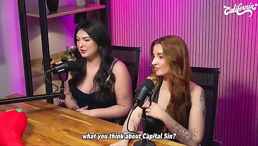 Si cewek hot rambut cokelat mari baianinha dan lesbian whoredom