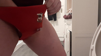 Red Briefs 1st cum