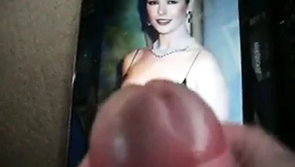 catherine zeta jones'a saygı duruşu