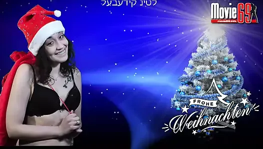 Turkish teen Jasmin Babe wishes you Meryy Christmas!