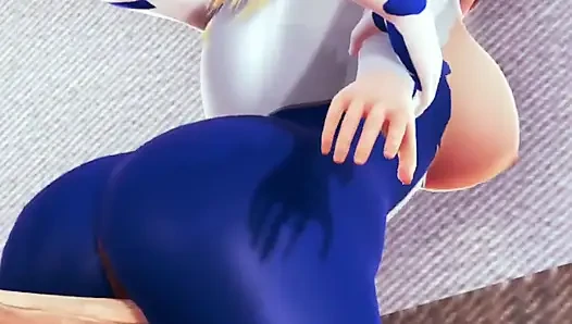 Invisible Woman Is Getting Fucked with Elastic Dick. Parody
