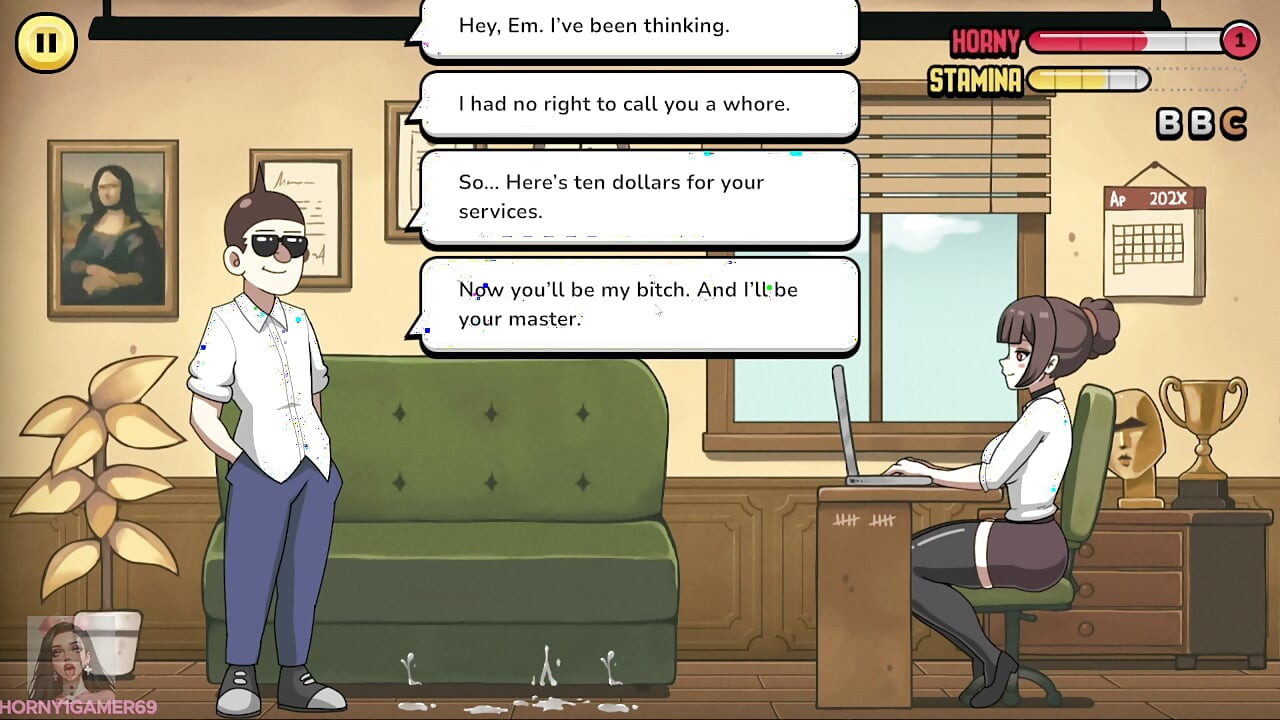 Hot Detention Teacher teaches them a lesson