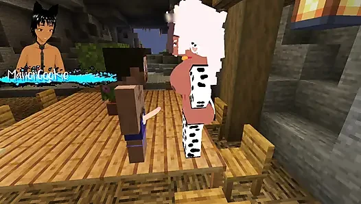 Minecraft Sexcraft The Jenny Mod  - Seeing what Cassie has to offer with her massive tits