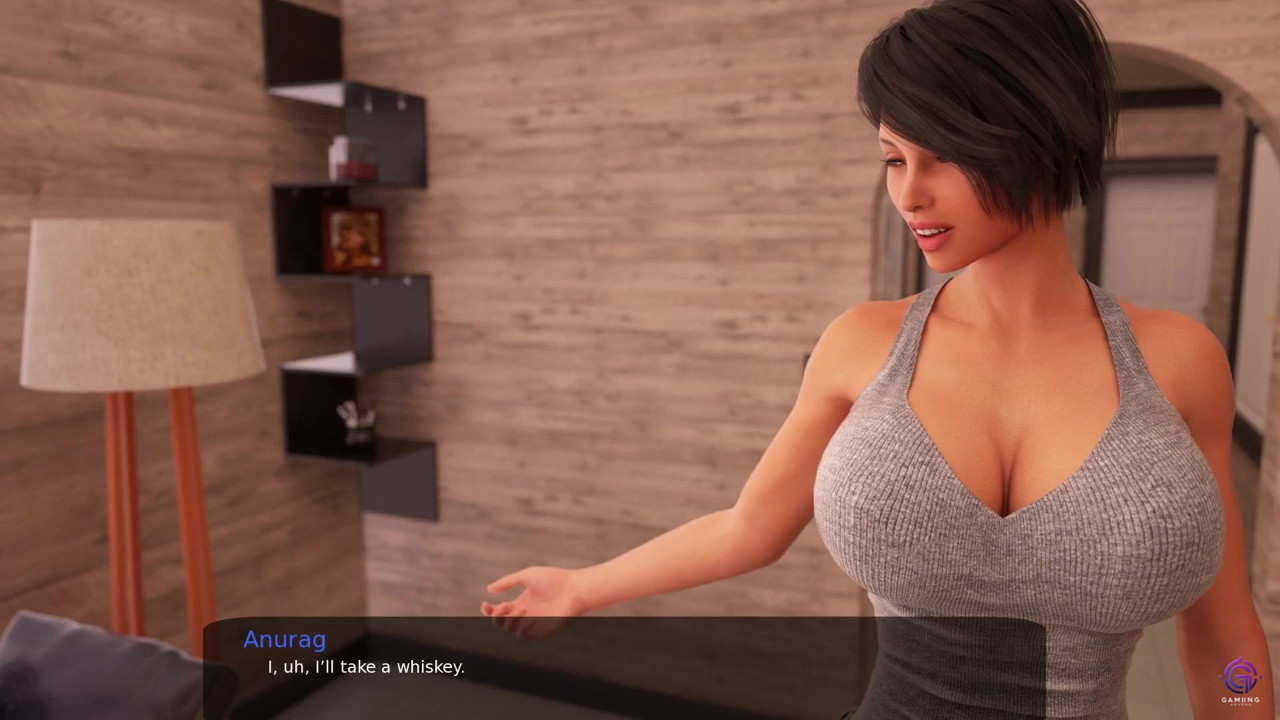 私の巨乳の大学の先生が彼女の家に私を招待しました - 3D変態アニメーションポルノ - Milfy City