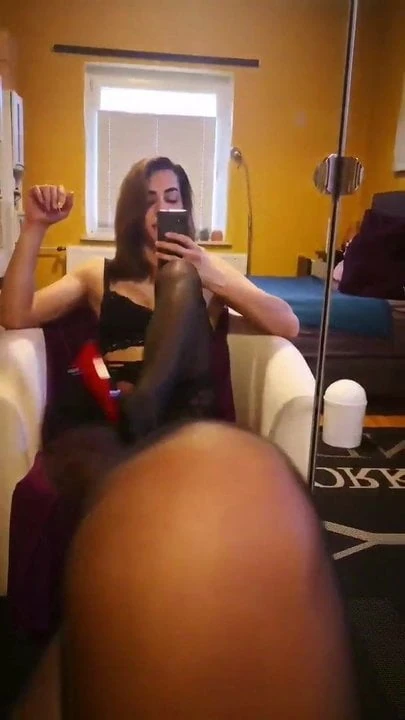 Great stocking and cock