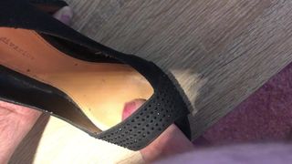 Shoefuck black high heel with leather insole