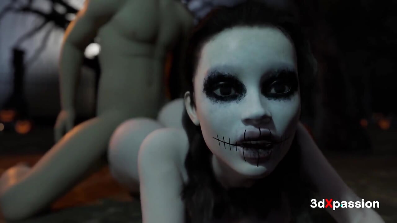 Alloween Orgia no Chão Nu - Pumpkin Patch Pleasure: uma orgia secreta no cemitério